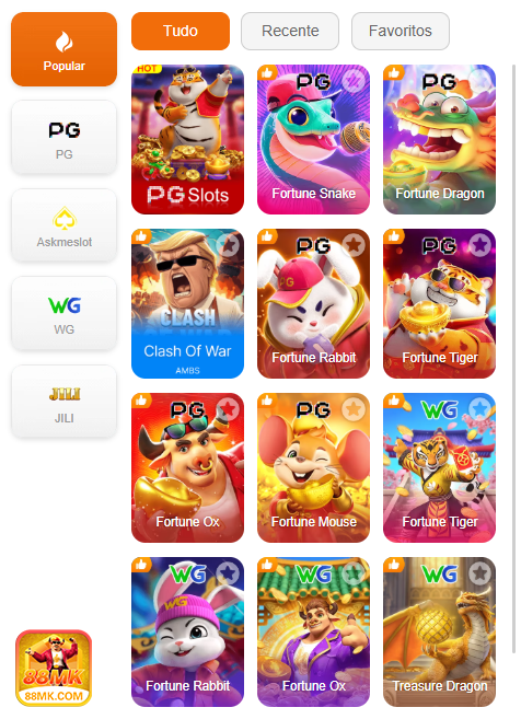 88mk.com - interativos jogos para experimentar